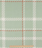 Teal Plaid Blizzard Fleece Fabric