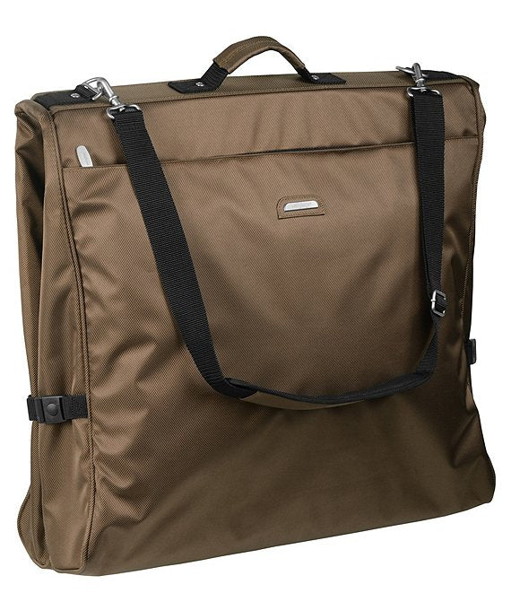 Wally Bags 45-inch Framed Garment Bag with Shoulder Strap and Multiple Accessory Pockets