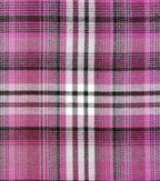 Purple Box Plaid Polyester Flannel Fabric