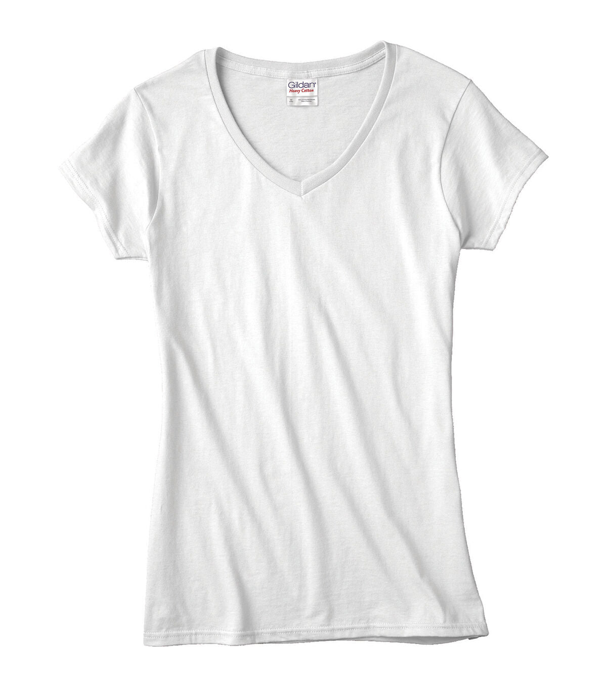 Gildan Ladies V Neck T-Shirt