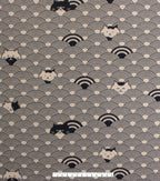 Hiding Cat Blizzard Fleece Fabric