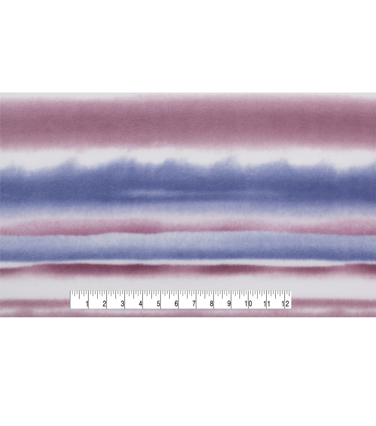 Purple Stripes Anti Pill Fleece Fabric