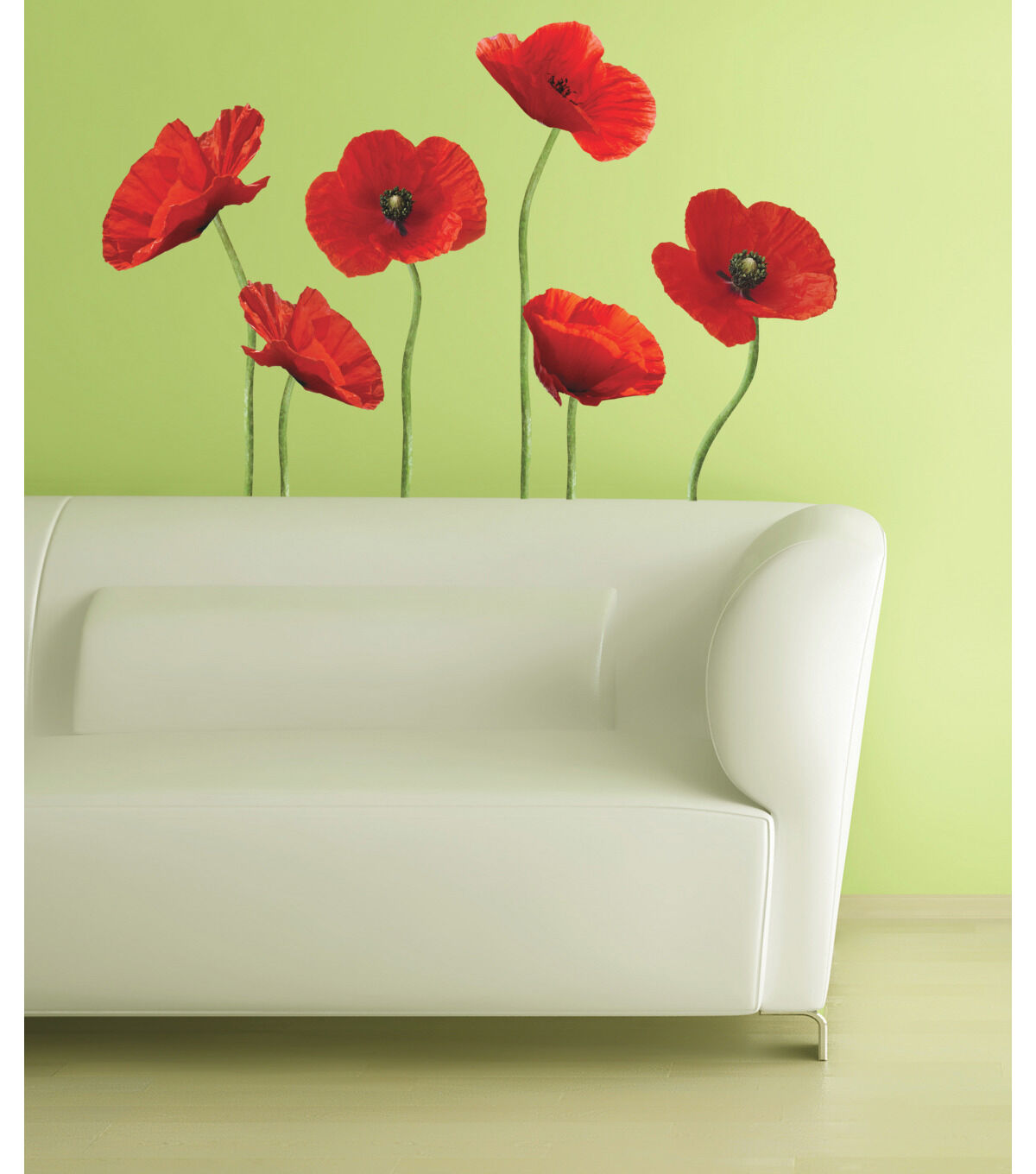 RoomMates Wall Decals Poppies at Play
