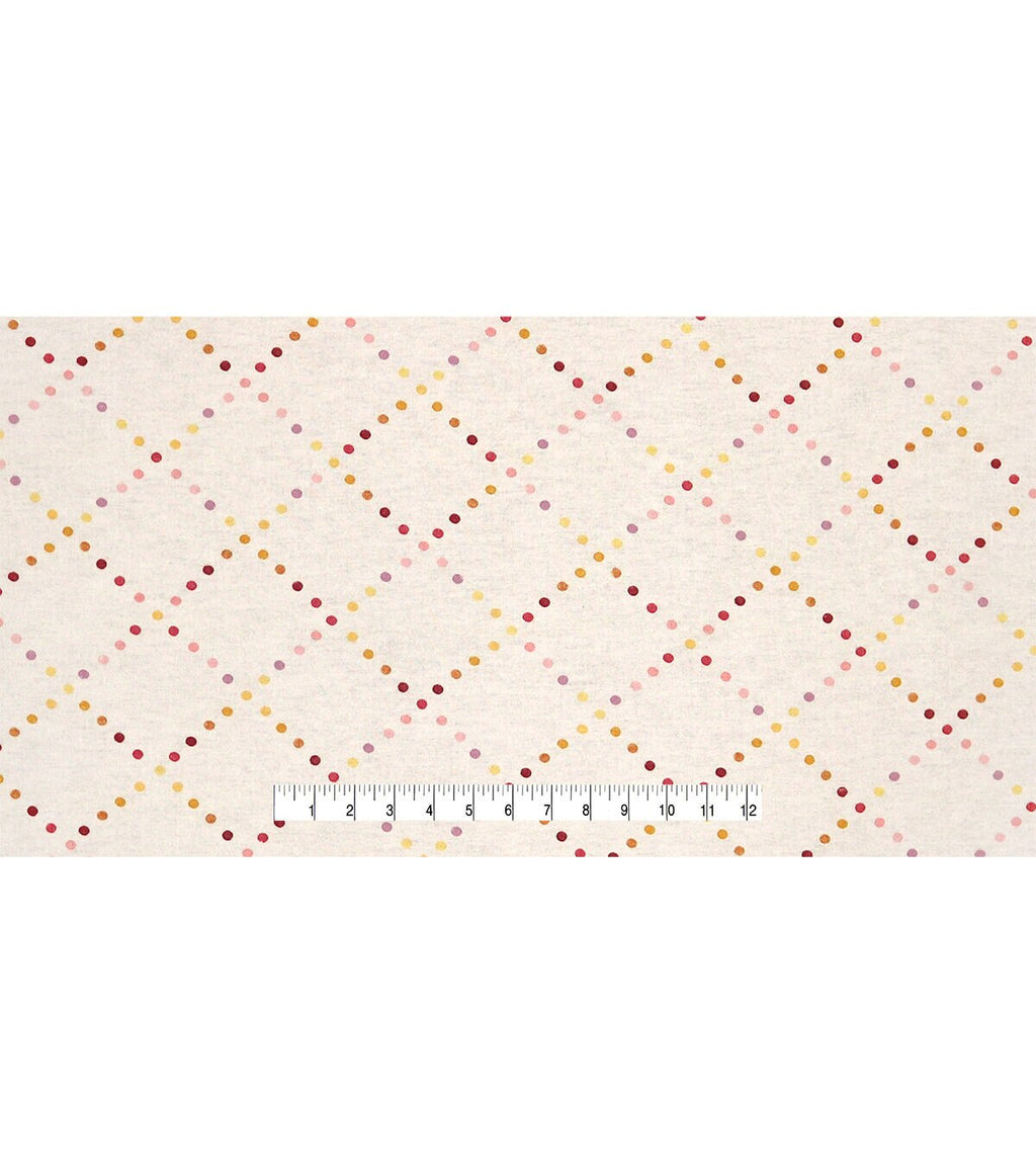 Pastel Grid Super Snuggle Flannel Fabric
