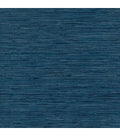 RoomMates Wallpaper Blue Grasscloth