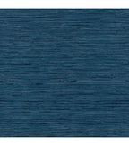 RoomMates Wallpaper Blue Grasscloth
