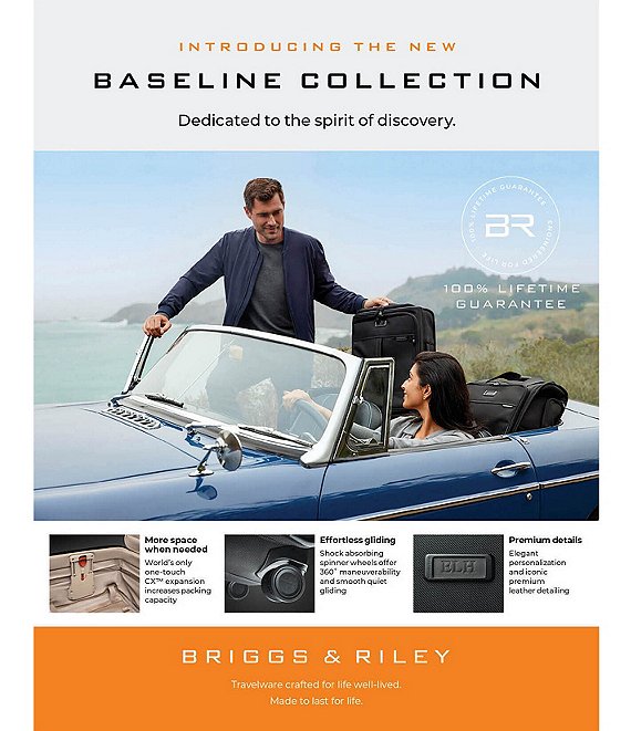 Baseline Deluxe Wardrobe Spinner Suitcase