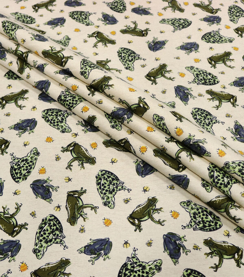 POP! Frogs Super Snuggle Flannel Fabric