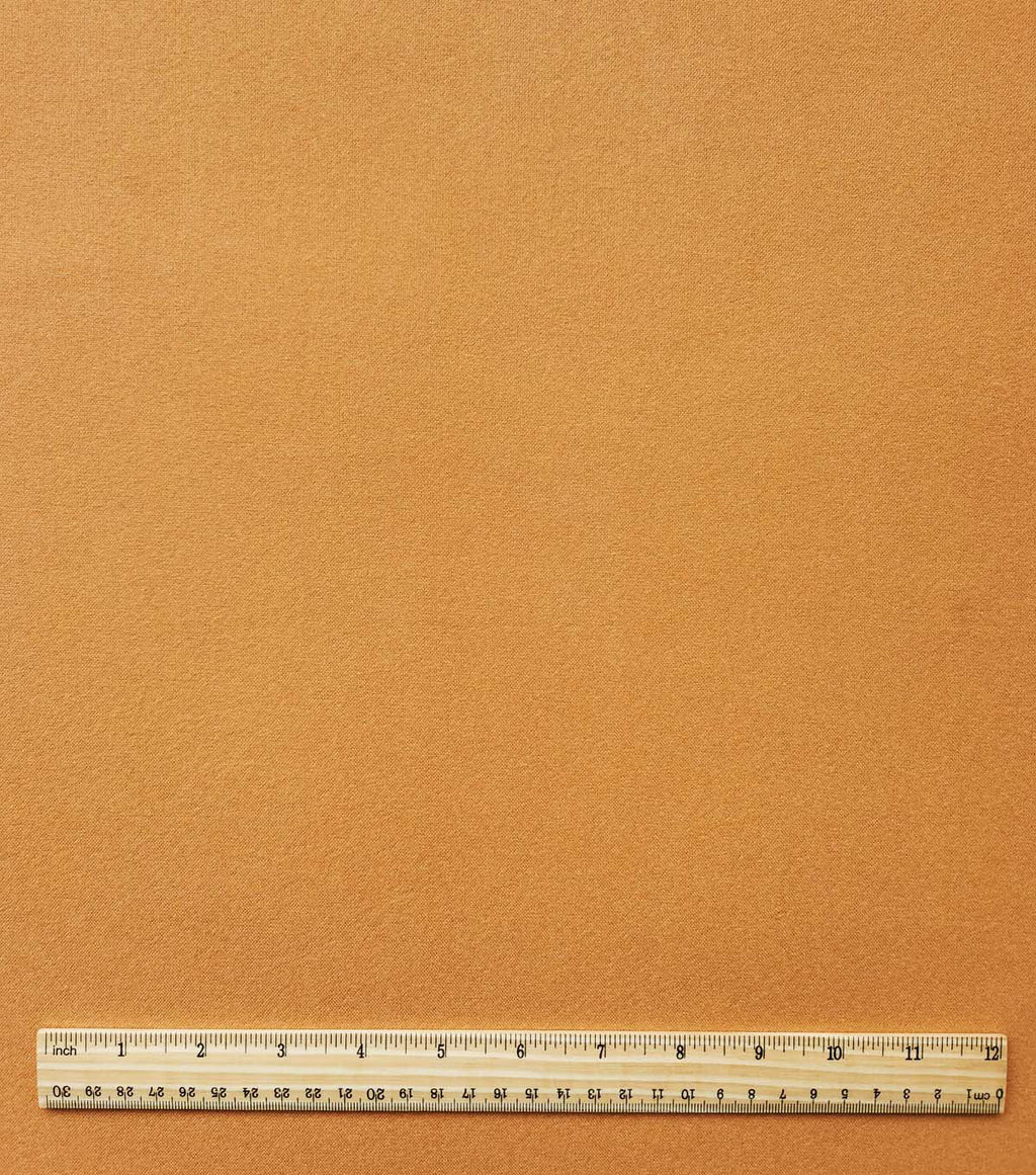 Heathered Yellow Solid Luxe Flannel Fabric
