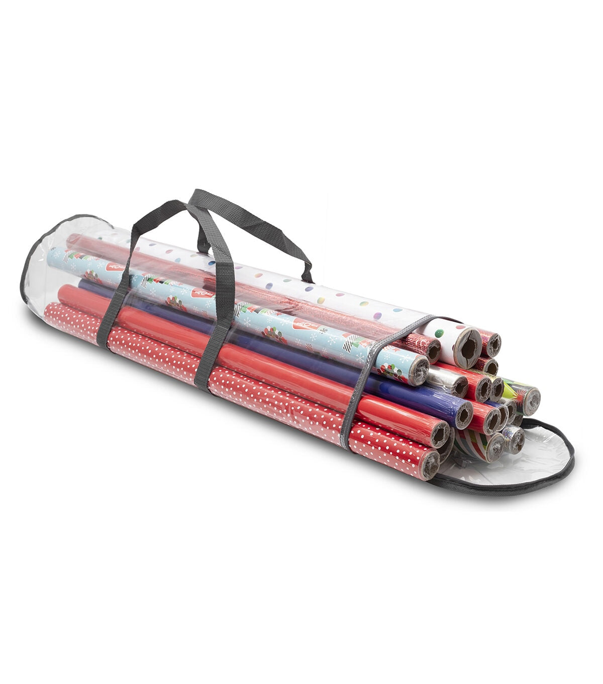 9 x 31 Clear Gift Wrap Paper Storage Organizer Bag by Top Notch