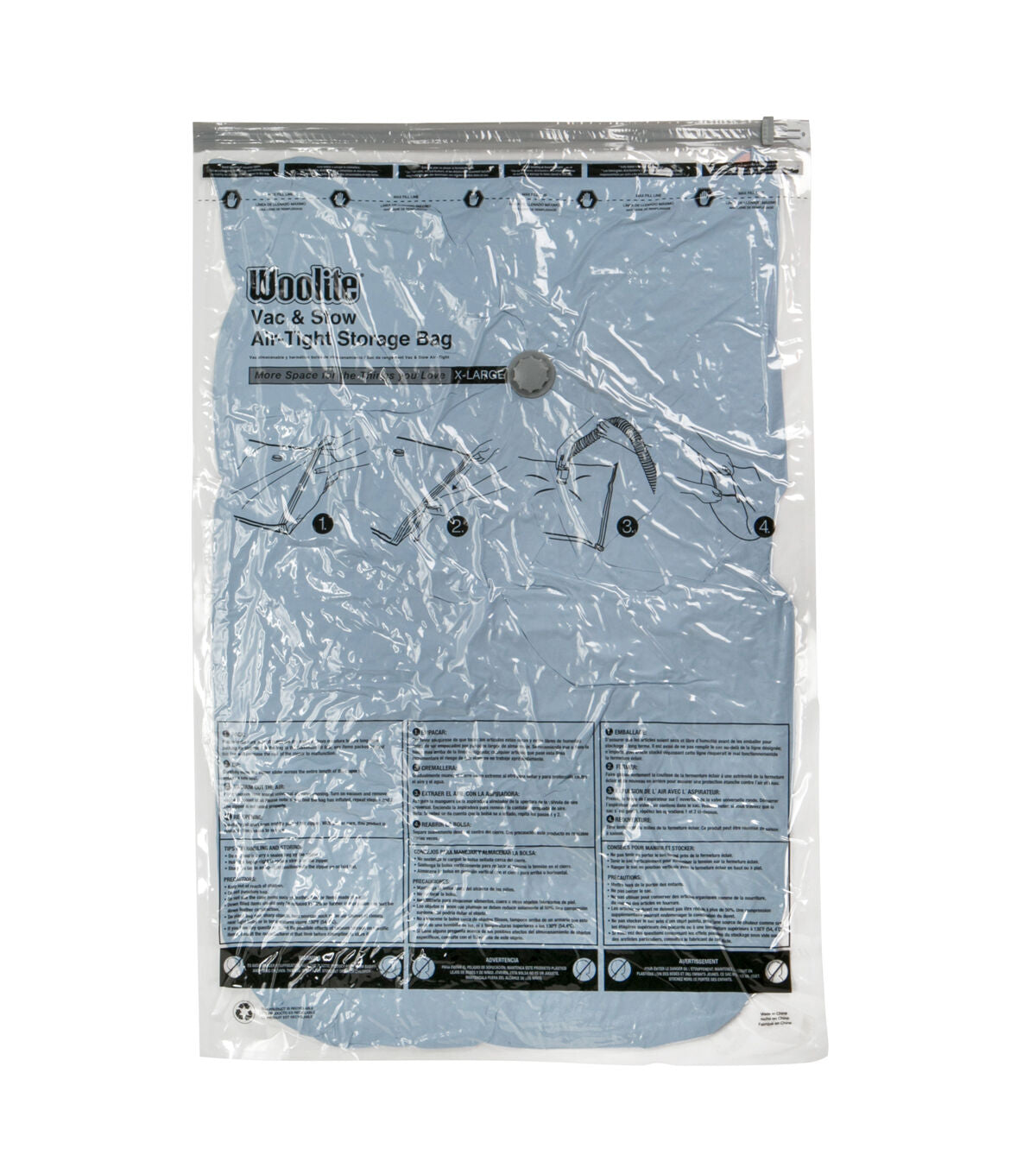 Woolite 35 x 48 Air Tight Vacuum Storage Bags 3pk