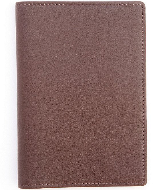 RFID Blocking Leather Passport Wallet