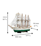Training Ship Juan Sebasti&aacute;n Elcano &amp; Esmeralda. 1:250 Wooden and Plastic Model Ship Kit