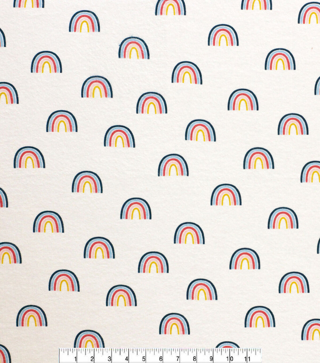 Autumn Rainbow Super Snuggle Flannel Fabric