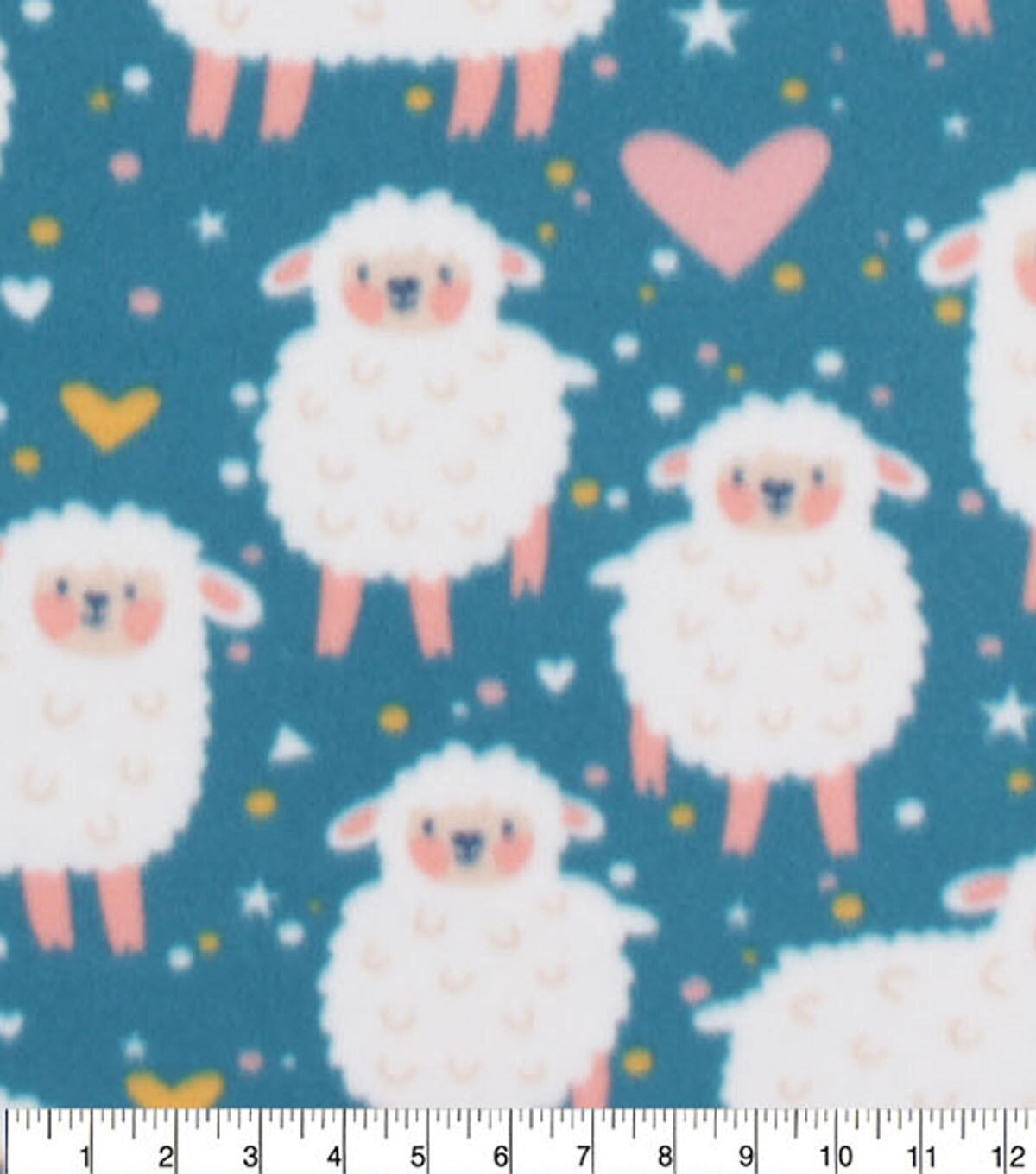 Sheep Blizzard Fleece Fabric