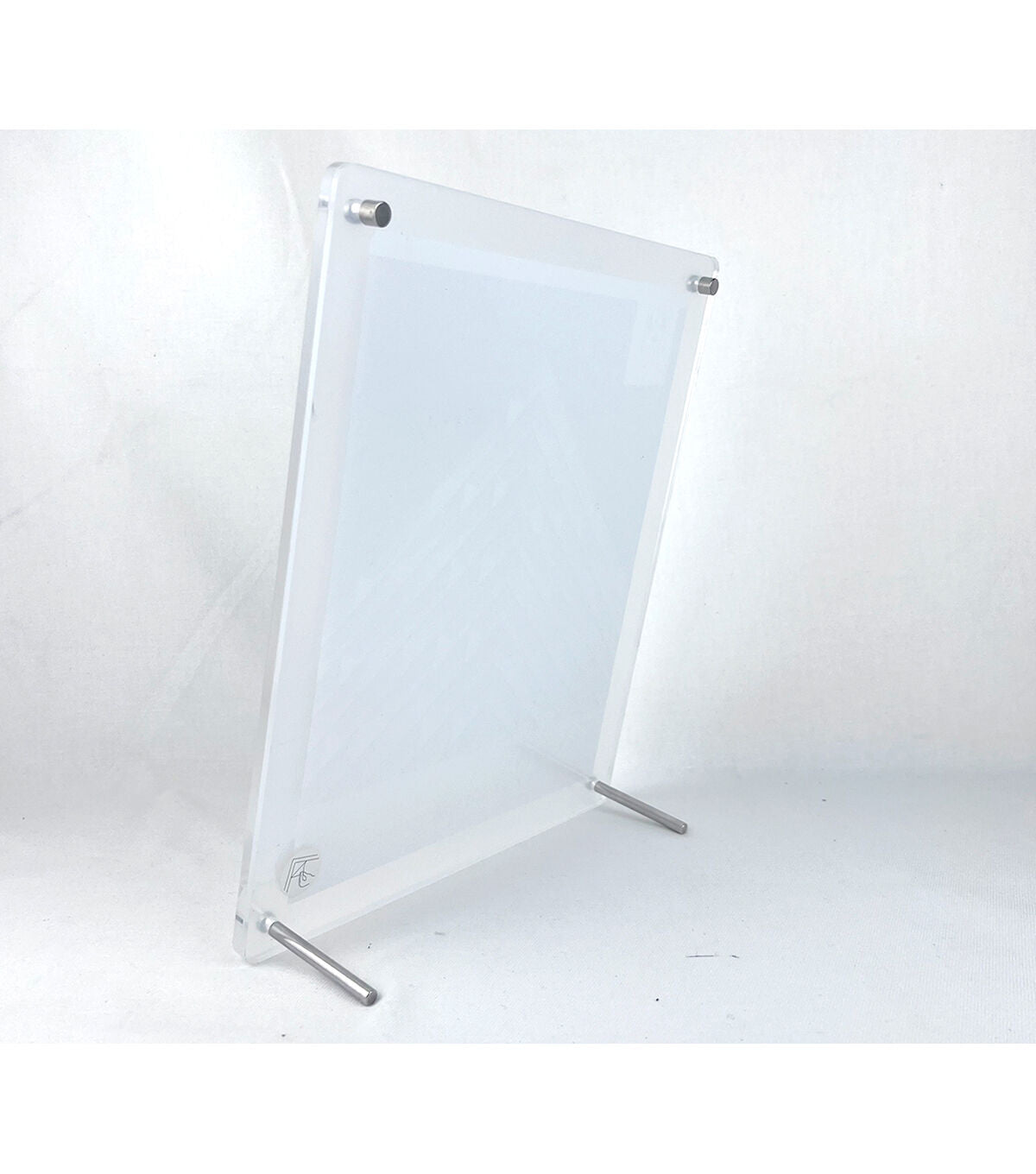 8 x 10 Acrylic Tabletop Picture Frame With Metal Legs by Place & Time