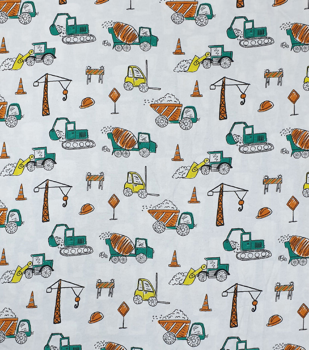 Construction Super Snuggle Flannel Fabric