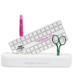 It's Sew Emma 1.5 x 8 Oh Sew! White Organized Stash N Store