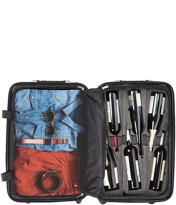 VinGardeValise Grande 12-Bottle Wine Spinner Suitcase