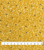 Bee Yellow 108 Wide Flannel Fabric