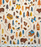 Fall Woods Super Snuggle Flannel Fabric
