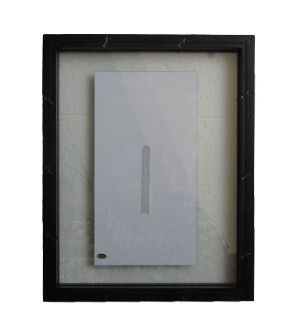 Innovative Creations 11x14 Black Wood & Glass Float Photo Frame
