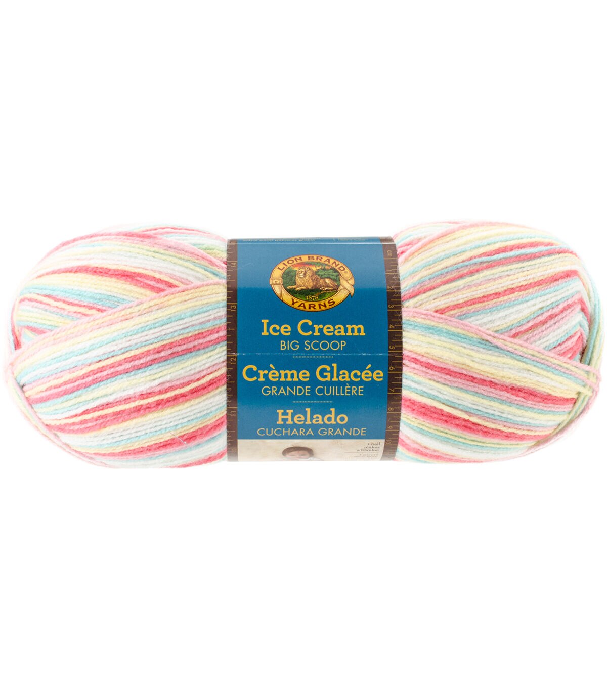 Lion Brand Ice Cream Big Scoop 117yds Light Weight Acrylic Yarn