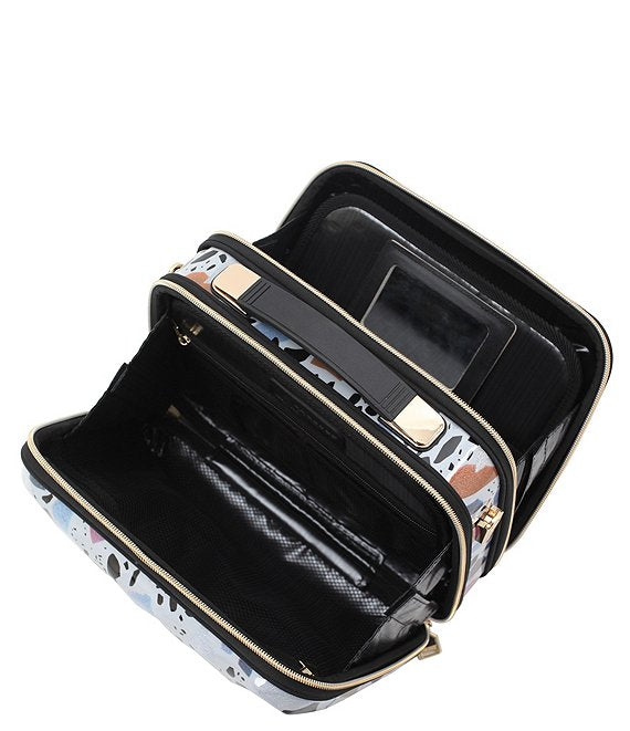 Savoir Collection Terrazzo Print Travel Beauty Case