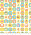 Animal Crossing Friends Tile Cotton Fabric