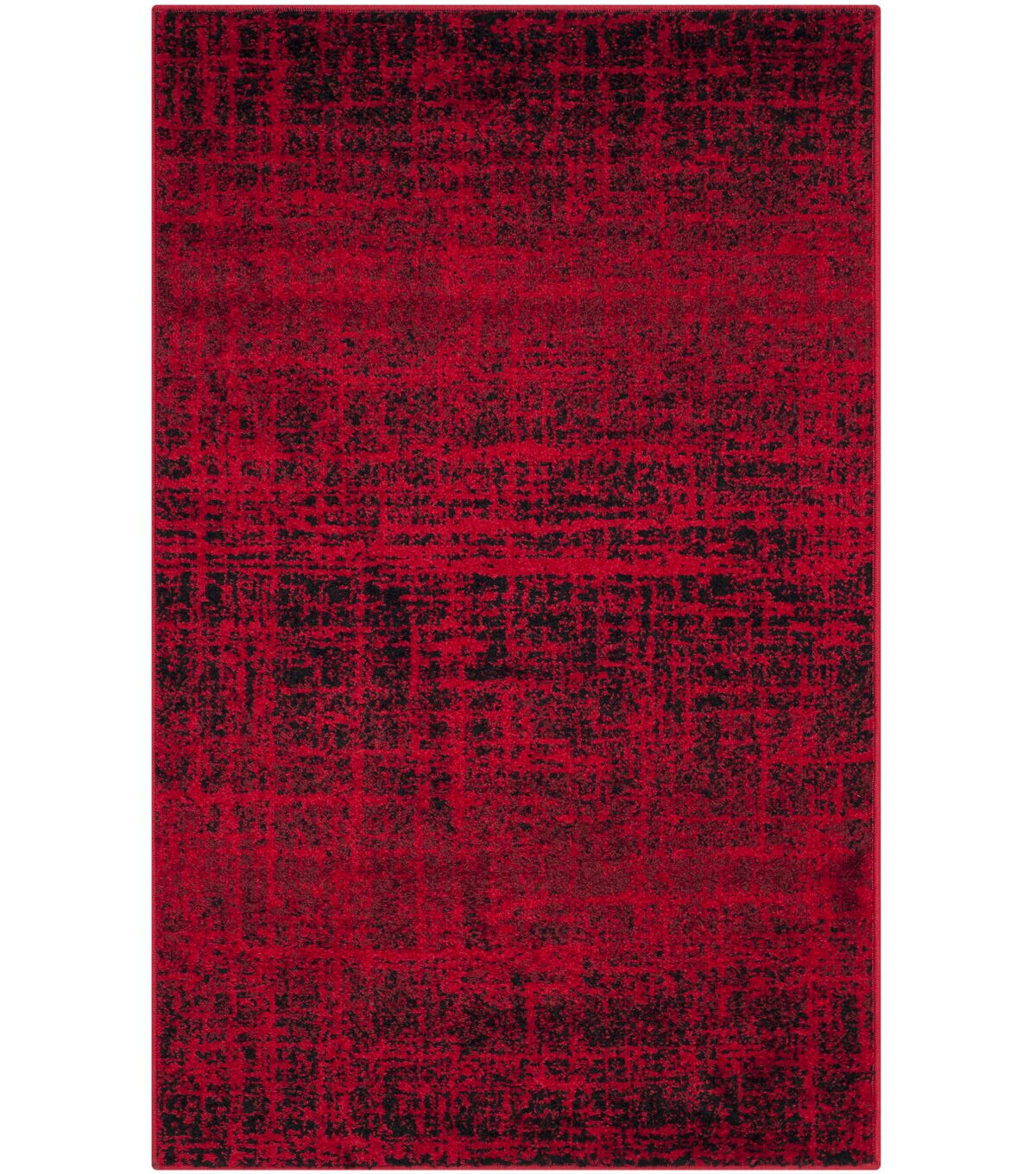 Safavieh Adirondack 116 Red / Black 4' X 6' Sm. Rectangle