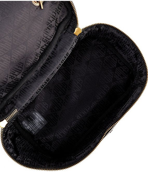 Kensington Quilted Leather Vanity Case