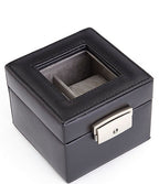 Leather Two Slot Watch Box