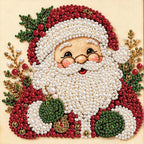 NFDPFUN Pearl Art Kits for Adults,Santa Claus Diamond Painting Kit,Gem Art