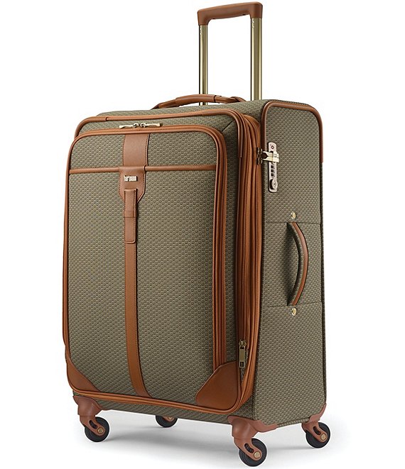 Luxe II Collection Softside Medium Journey Expandable Spinner Suitcase