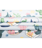 Super Snuggle Gnome & Cactus Flannel Fabric
