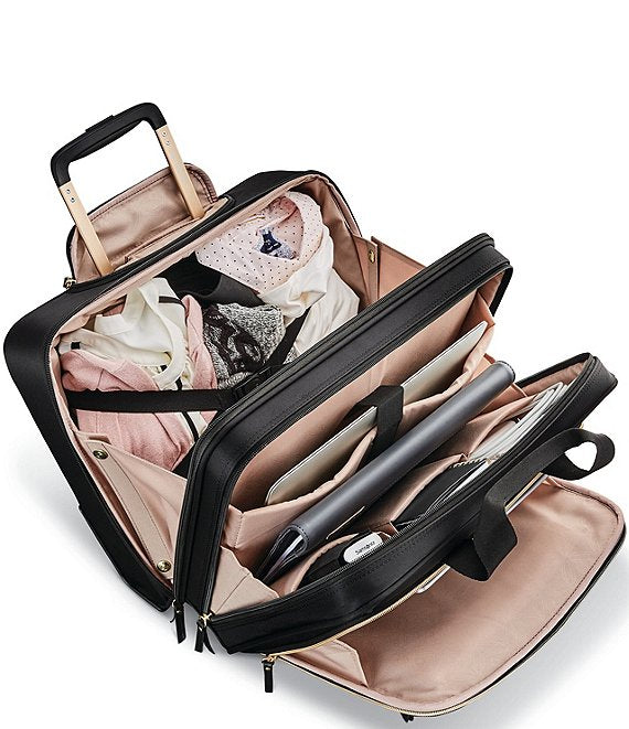 Mobile Solution Wheeled Office Upright Briefcase