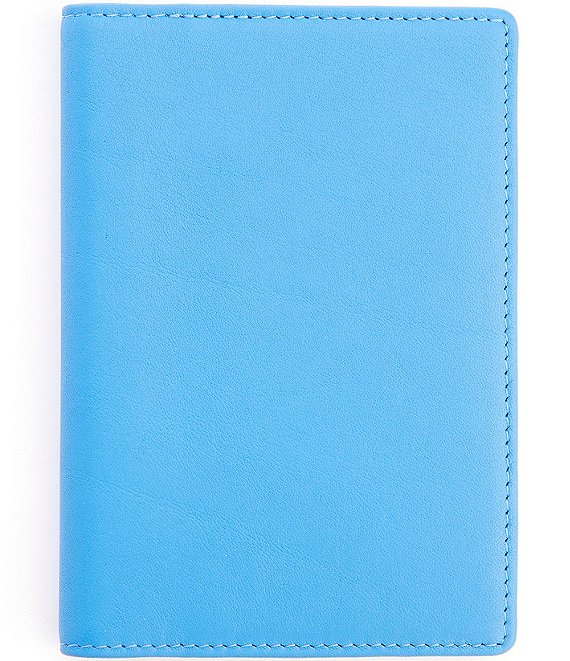 RFID Blocking Leather Passport Wallet