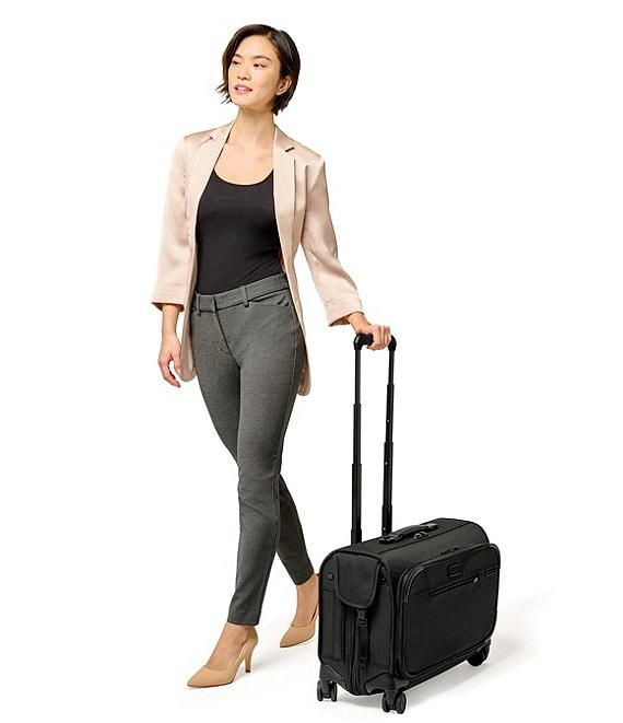 Baseline Wide Carry-On Wheeled Spinner Garment Bag