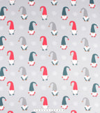 Simple Gnomes Blizzard Prints Fleece Fabric