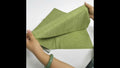 Light Green Heathered Luxe Flannel Fabric
