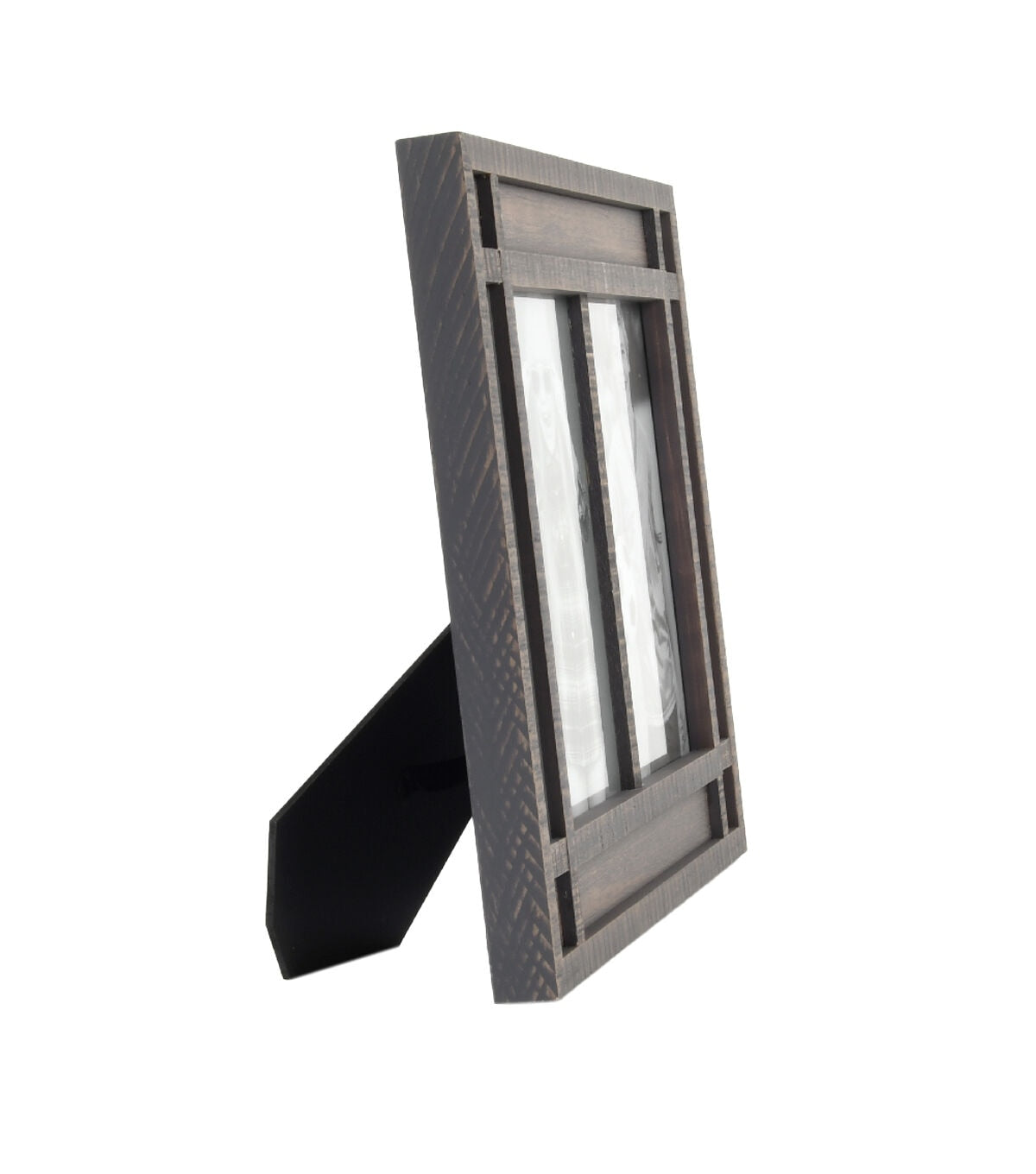 5 x 7 Gray Wood 2 Picture Wall & Tabletop Picture Frame
