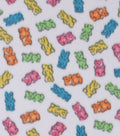 Candy Bears Blizzard Fleece Fabric