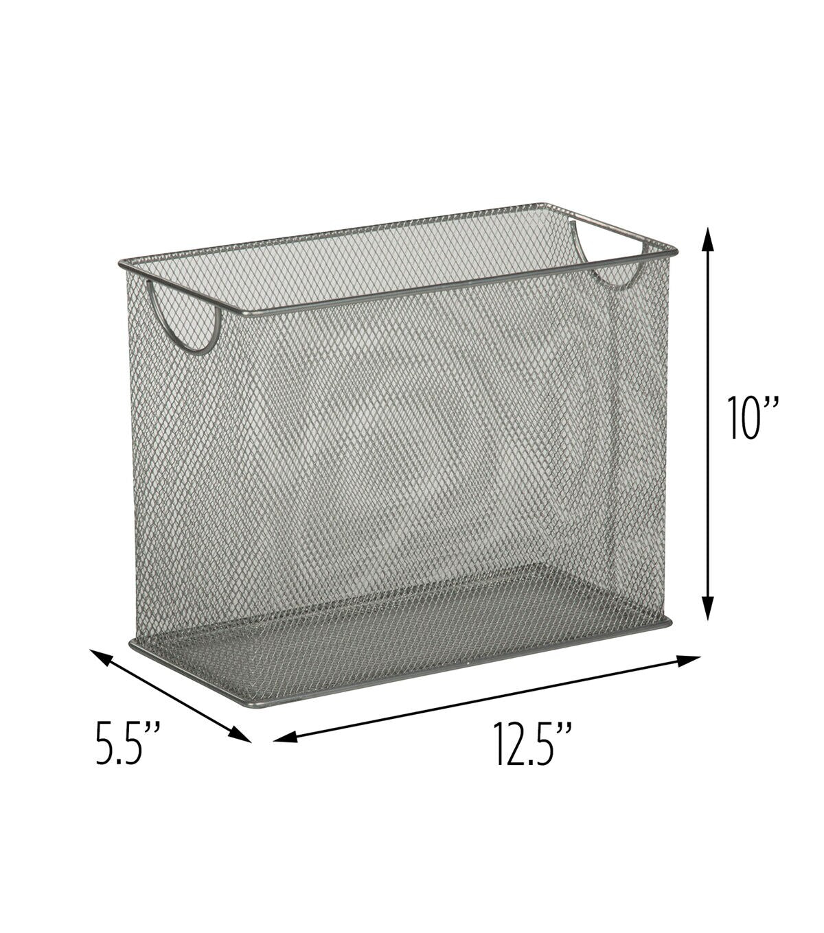 Honey Can Do 12.5 x 10 Gray Mesh Tabletop File Holder