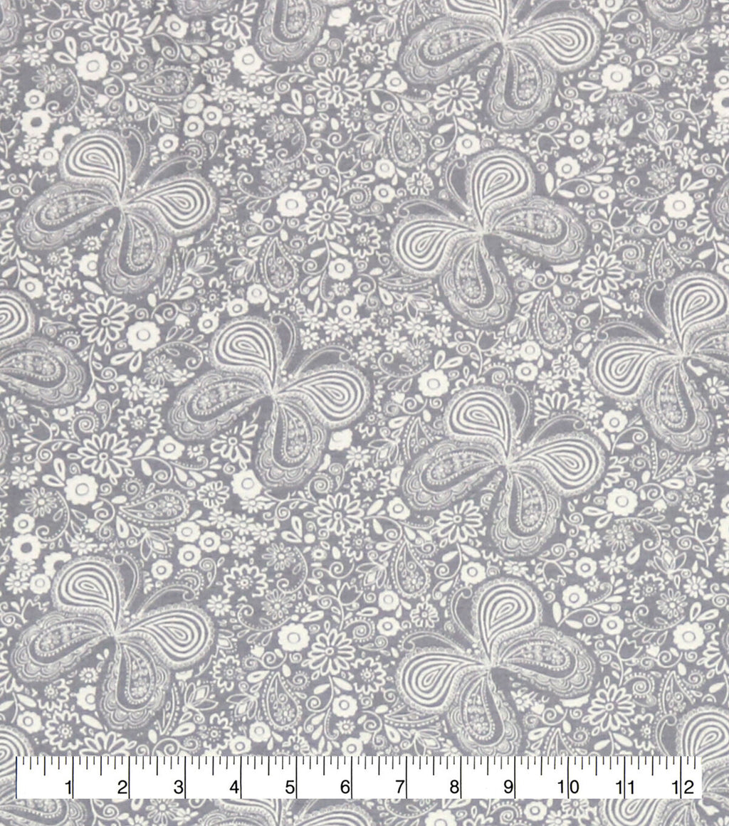 Butterfly 108 Wide Flannel Fabric