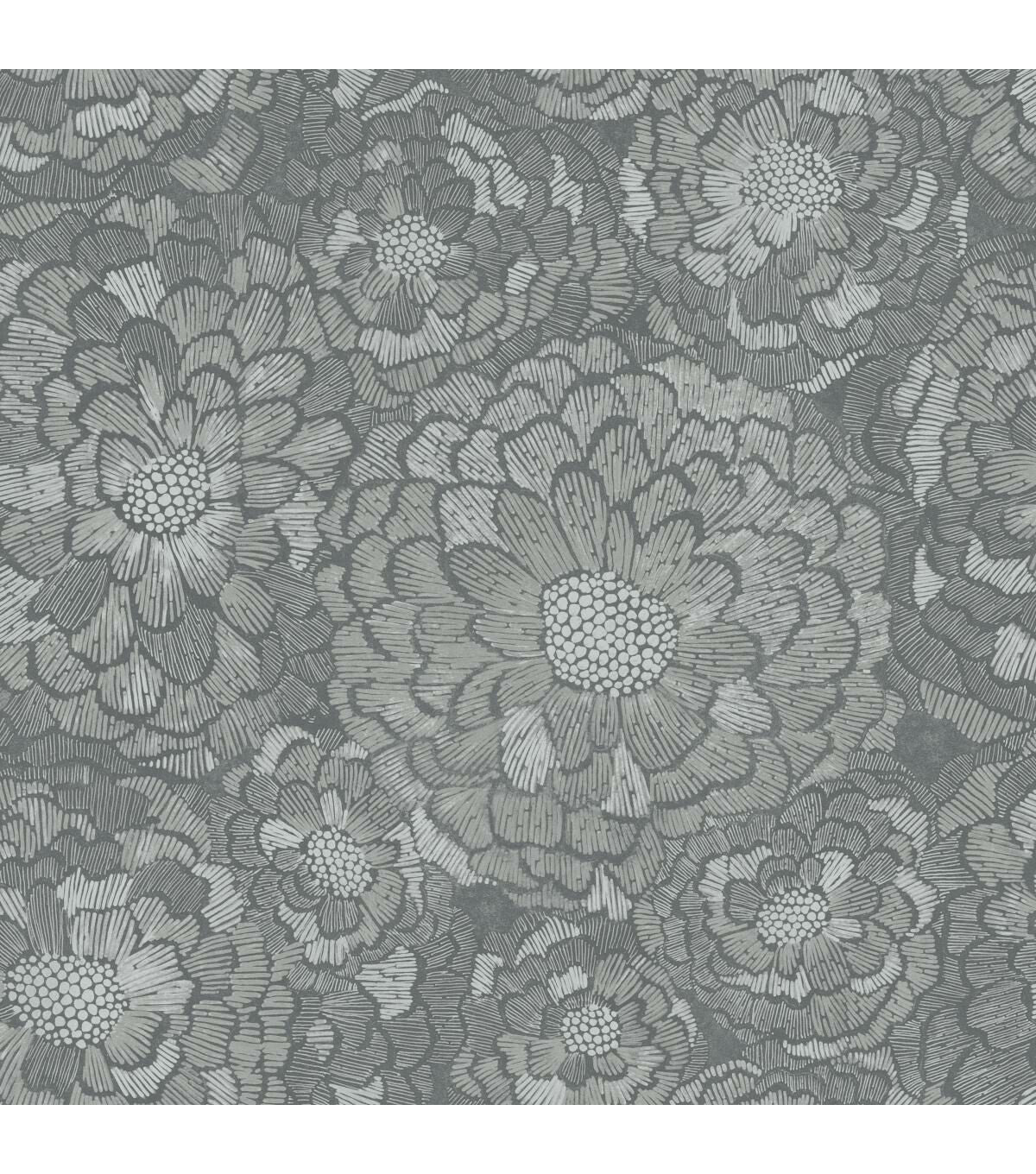 RoomMates Zen Dahlia Peel & Stick Wallpaper