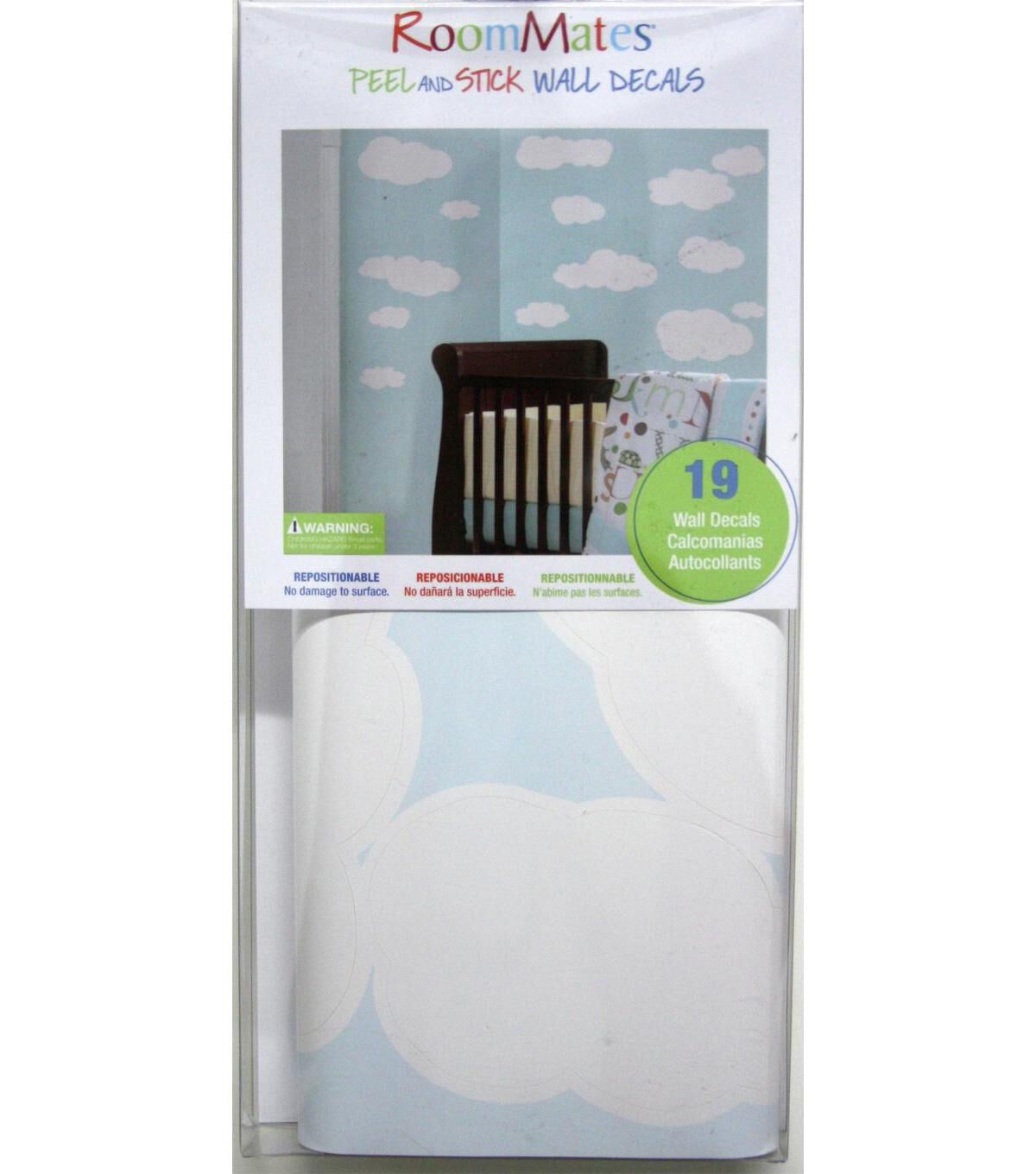 RoomMates Wall Decals Clouds