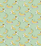Banana Vacation Super Snuggle Flannel Fabric