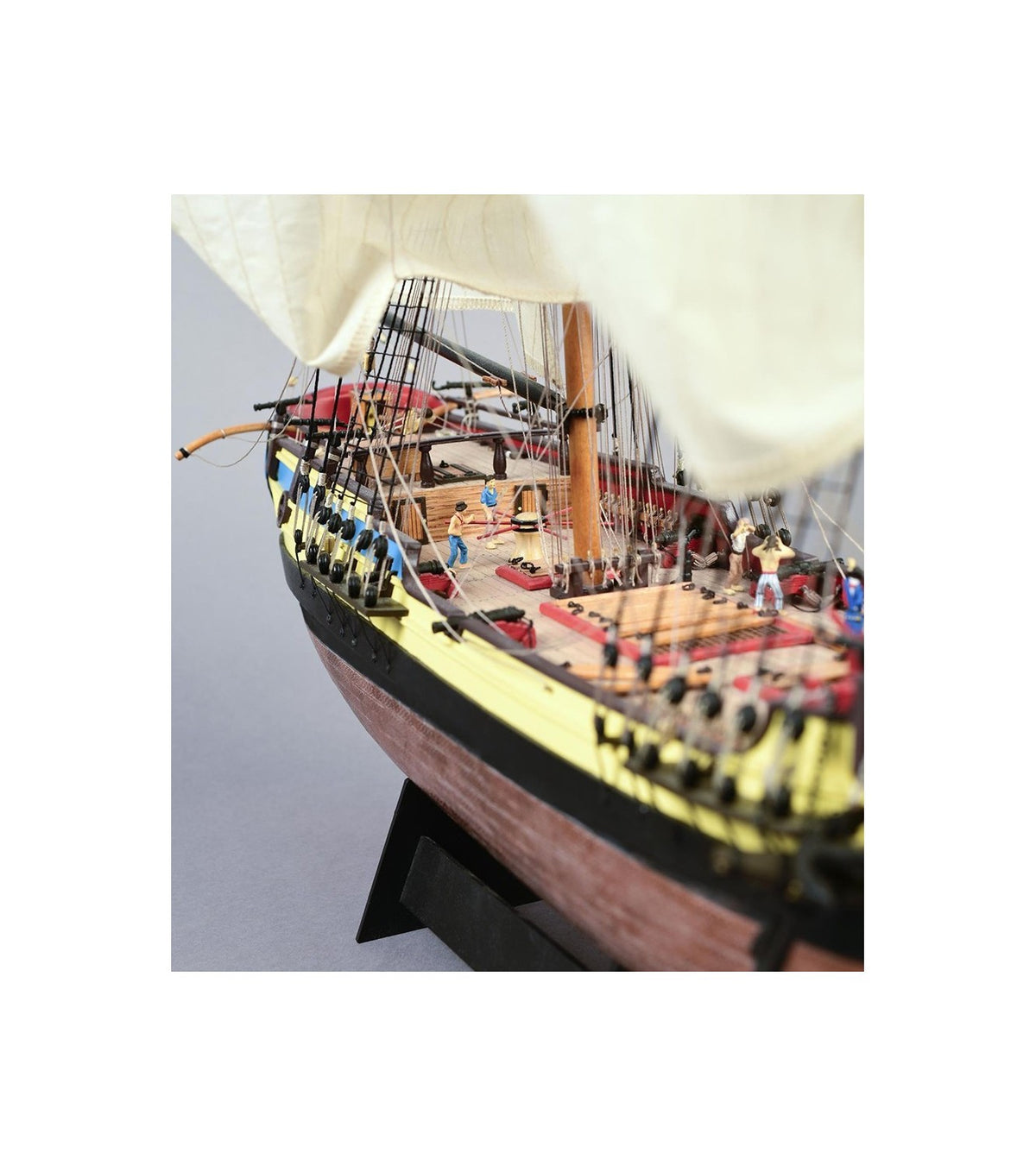 First Fleet Brig HMS Supply. 1:50 Wooden Model Ship Kit