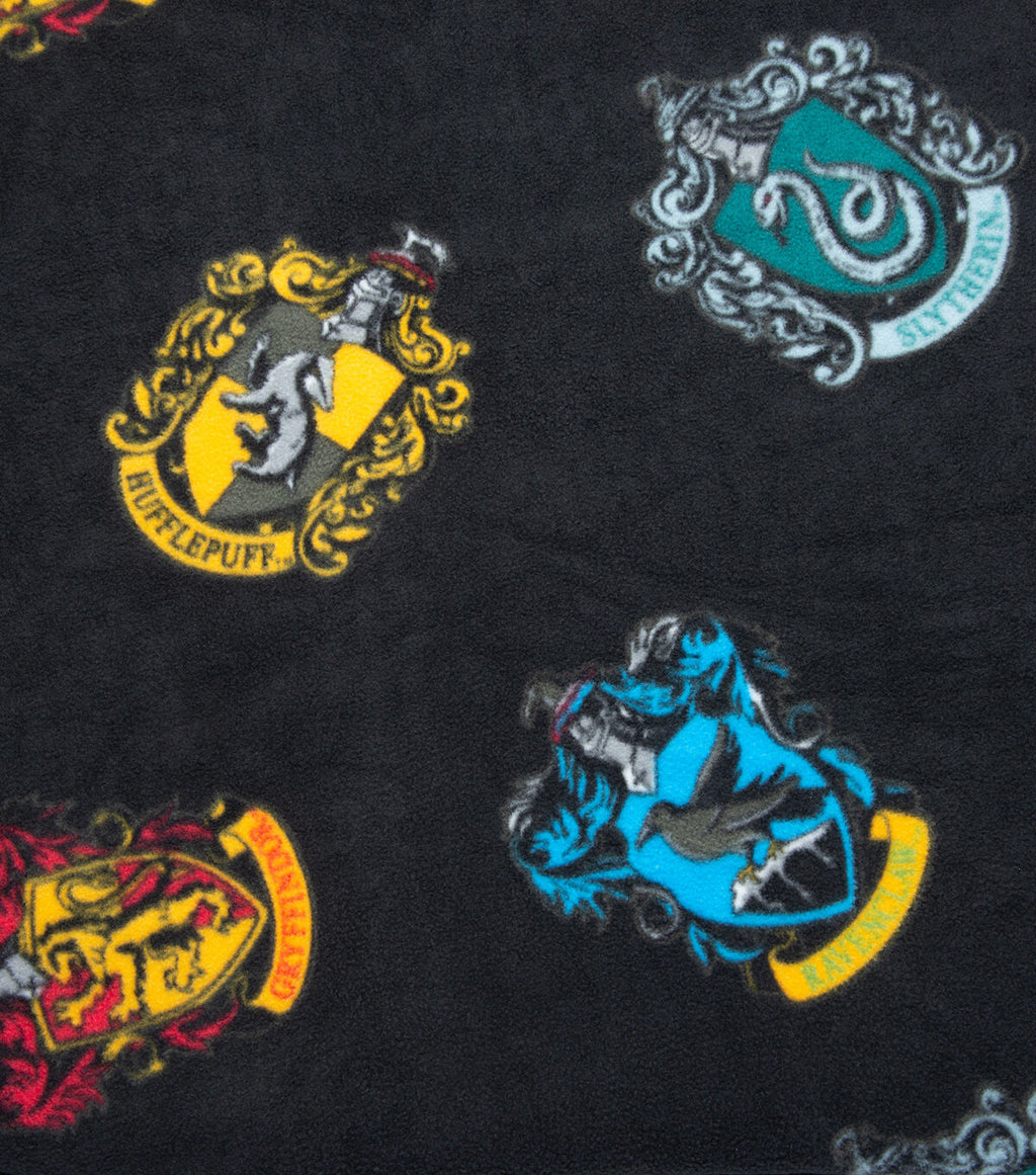 Harry Potter Fleece Fabric 58 Houses