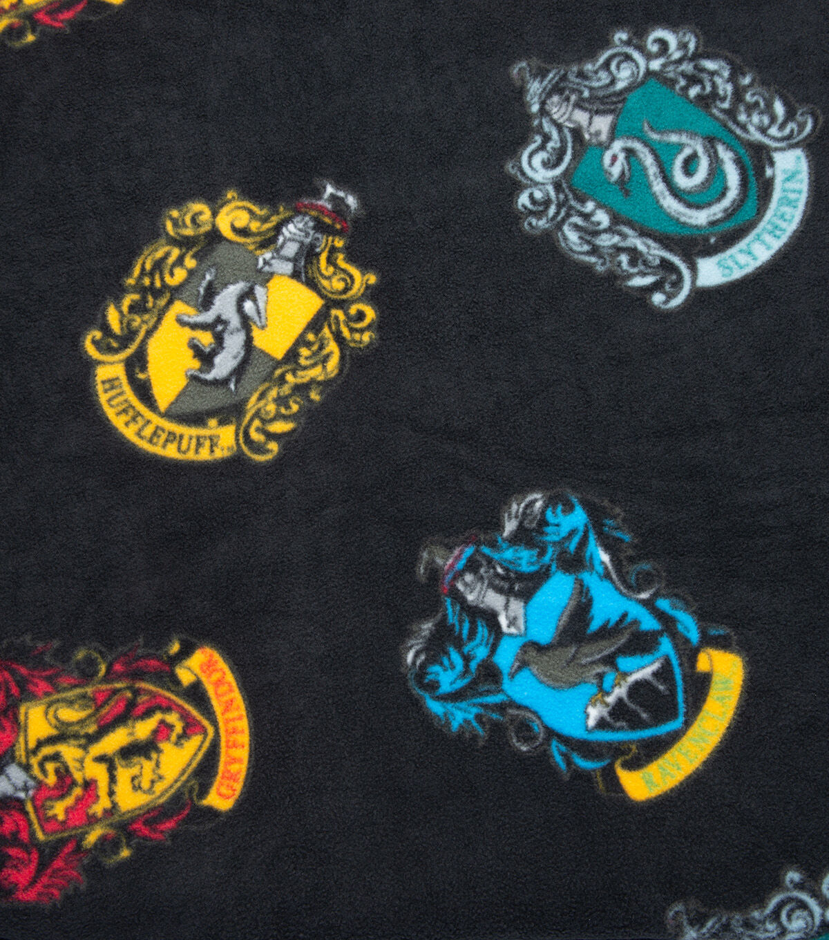 Harry Potter Fleece Fabric 58 Houses